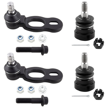 BOXI 4pc Front Upper Lower Ball Joints Fit for Ford Crown Victoria 1995-2002