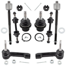 BOXI 8pc Front Sway Bars Lower Ball Joints Tie Rods Fit for Ford Expedition 2007-2014