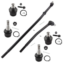 BOXI 6pc Front Ball Joints Drag Links Fit for E-250 E-350 E-450 Econoline Club Wagon Super Duty