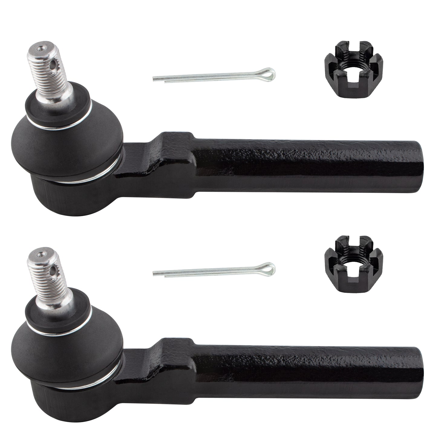 BOXI (Set of 4) Front Lower Ball Joints + Outer Tie Rod Ends Fits for Ford Mustang 1994 1995 1996 — product photo 3