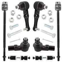 BOXI 8pc Front Ball Joints Sway Bars Tie Rods Fit for Ford Escort 1993-1996