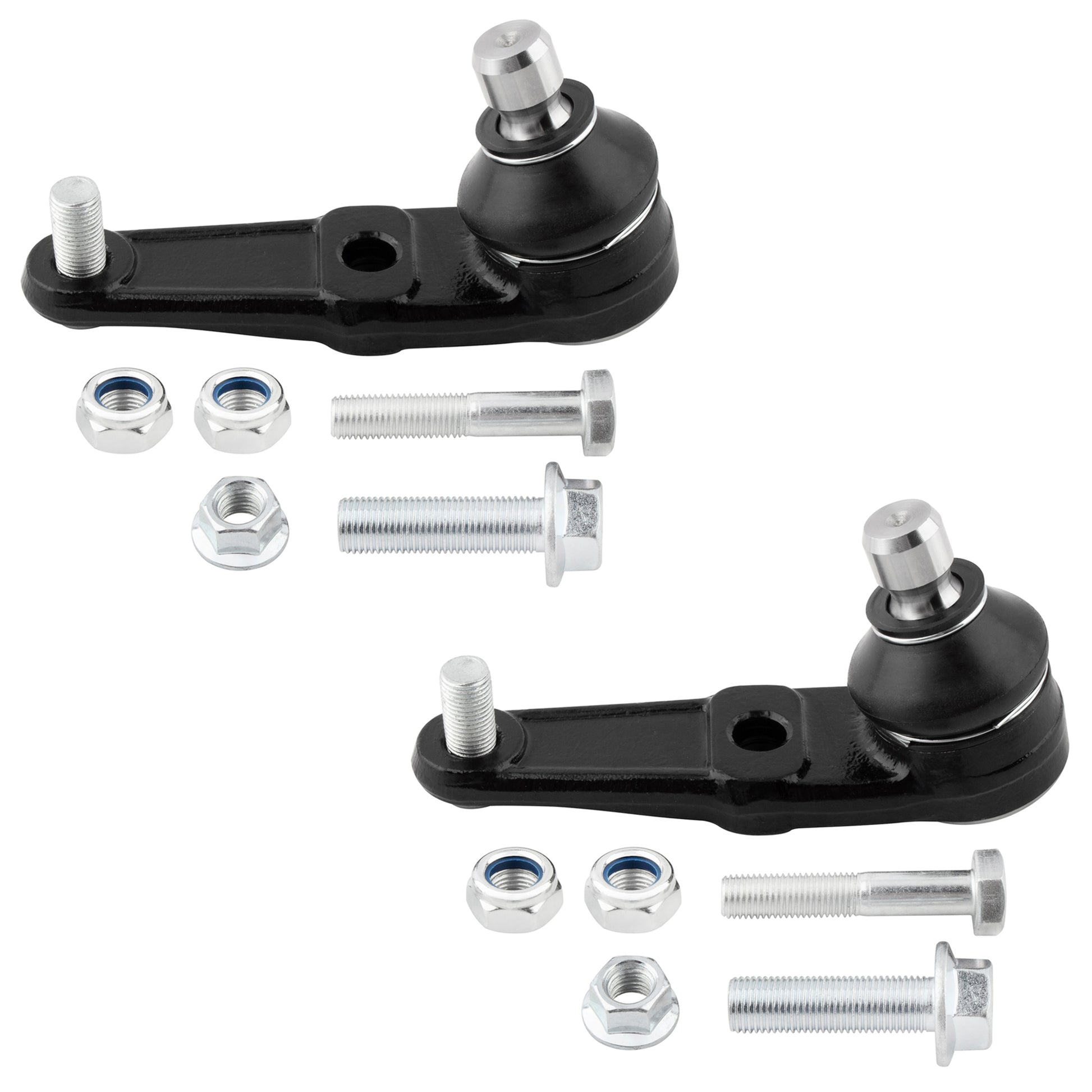 BOXI 6pc Front Lower Ball Joints Sway Bars Outer Tie Rods Fit for Ford Escort 1997-2003 — product photo 3