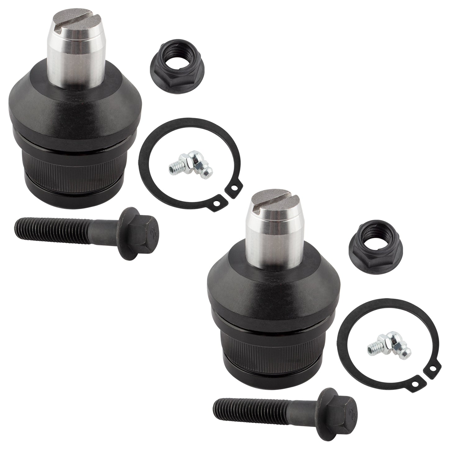 BOXI 6pc Front Upper and Lower Ball Joints Outer Tie Rod Ends Fit for Ford E-150 Club Wagon — product photo 2