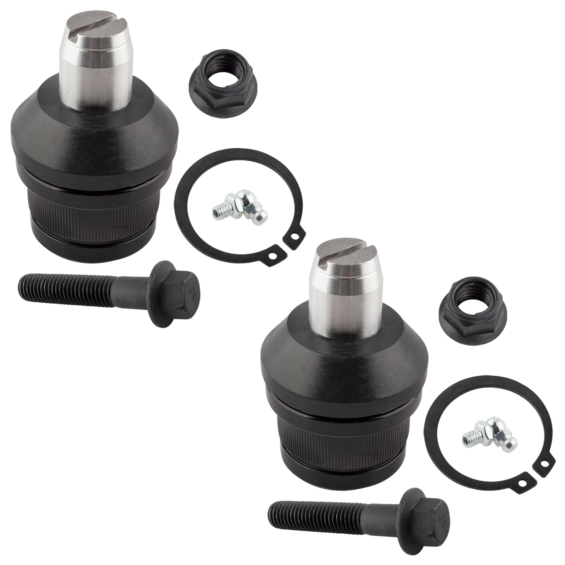 BOXI 6pc Front Upper and Lower Ball Joints Outer Tie Rod Ends Fit for Ford E-150 Club Wagon — product photo 2