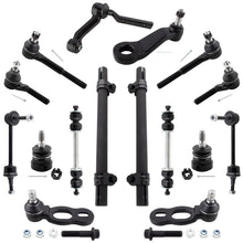 BOXI 16pc Complete Front/Rear Suspension Kit Fits for Ford Crown Victoria for Lincoln Town Car