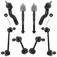 BOXI 8pc Front Rear Sway Bars Tie Rods Fit for Ford Fusion 2006-2010