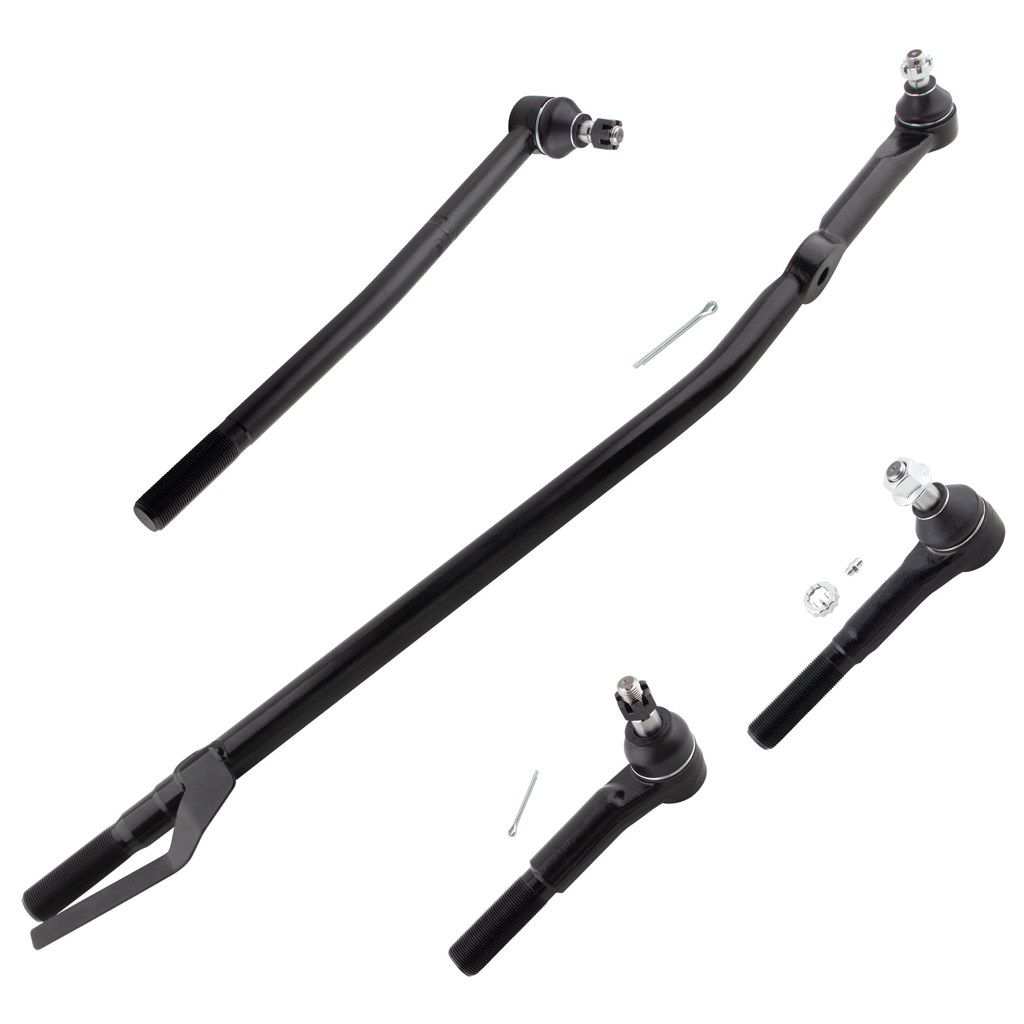BOXI 4pc Front Inner Outer Tie Rods Fit for Ford Excursion 2000-2005