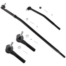 BOXI 4pc Front Center Links + Outer Tie Rods Fit for Ford E-150