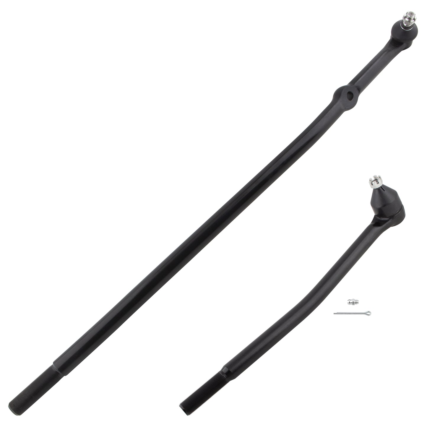 BOXI 2pc Front Inner Tie Rod Drag Links Fits for Ford E-250 2003-2006 E-250