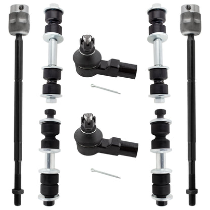 BOXI 8pc Complete Front & Rear Suspension Kit Fit for Ford Escort 1991-2003