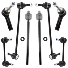 BOXI 8pc Front Rear Tie Rods Sway Bars Fit for Ford Five Hundred Freestyle 2005-2007 Taurus