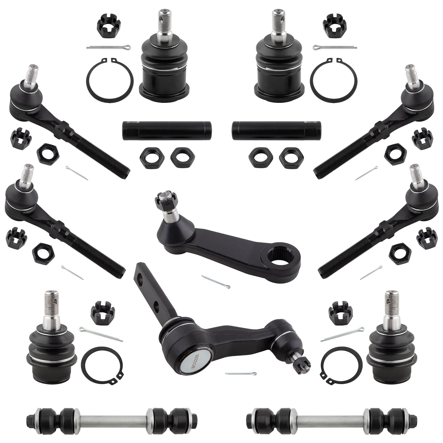 BOXI 14pc Front Suspension Kit Fit for Ford Expedition F-150 F-250