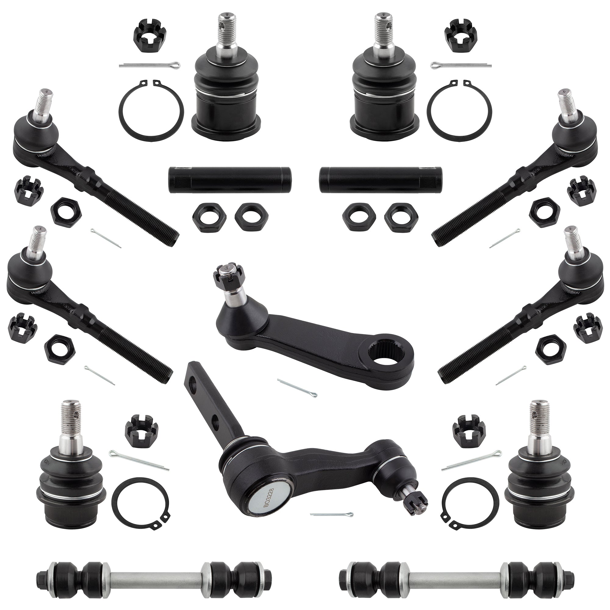 BOXI 14pc Front Suspension Kit Fit for Ford Expedition F-150 F-250