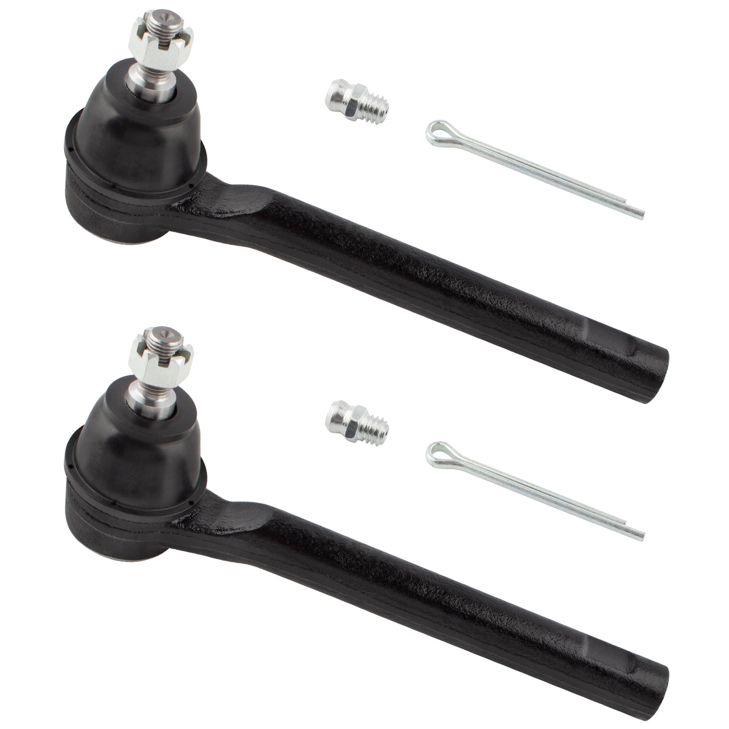 BOXI 2pcs Front Outer Tie Rod Links Fit for Honda Odyssey 2005 2006 2007 2008 2009