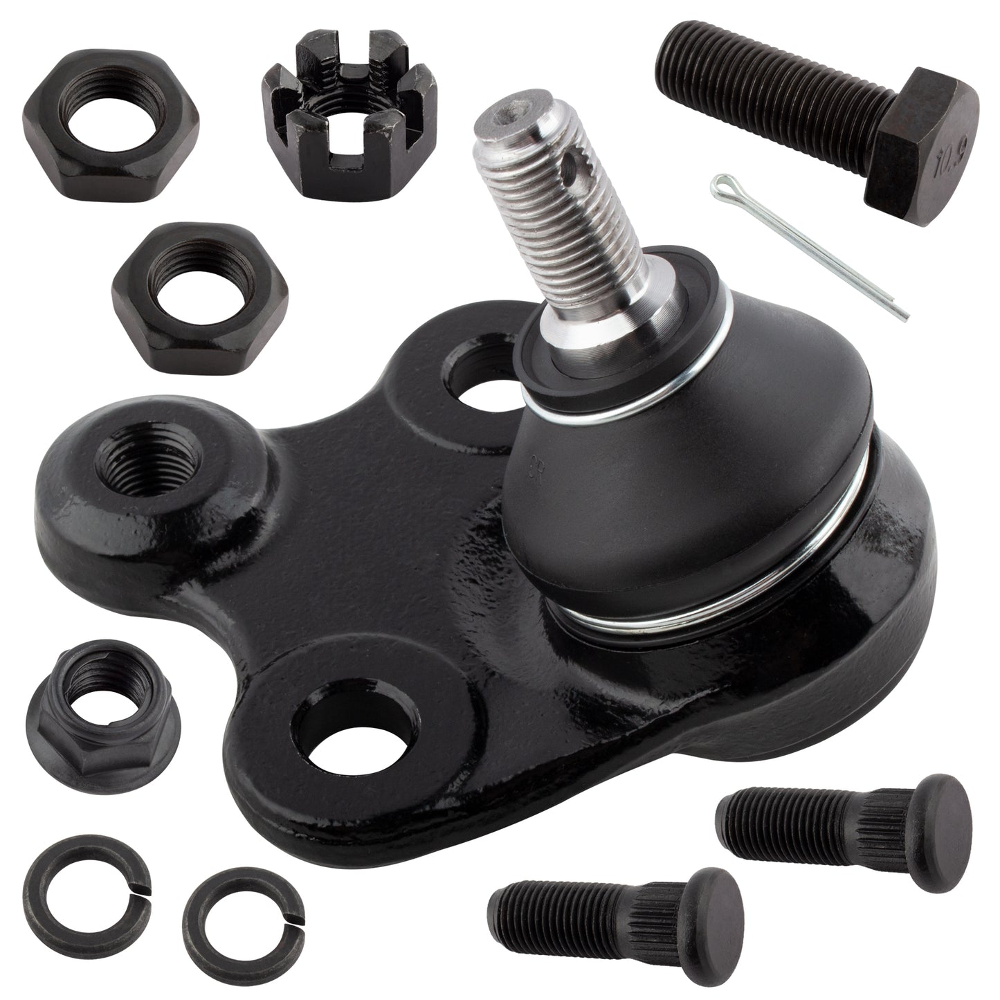 BOXI 4pcs Front Lower Ball Joints + Outer Tie Rod Fit for Acura ILX 2013-2015 — product photo 6