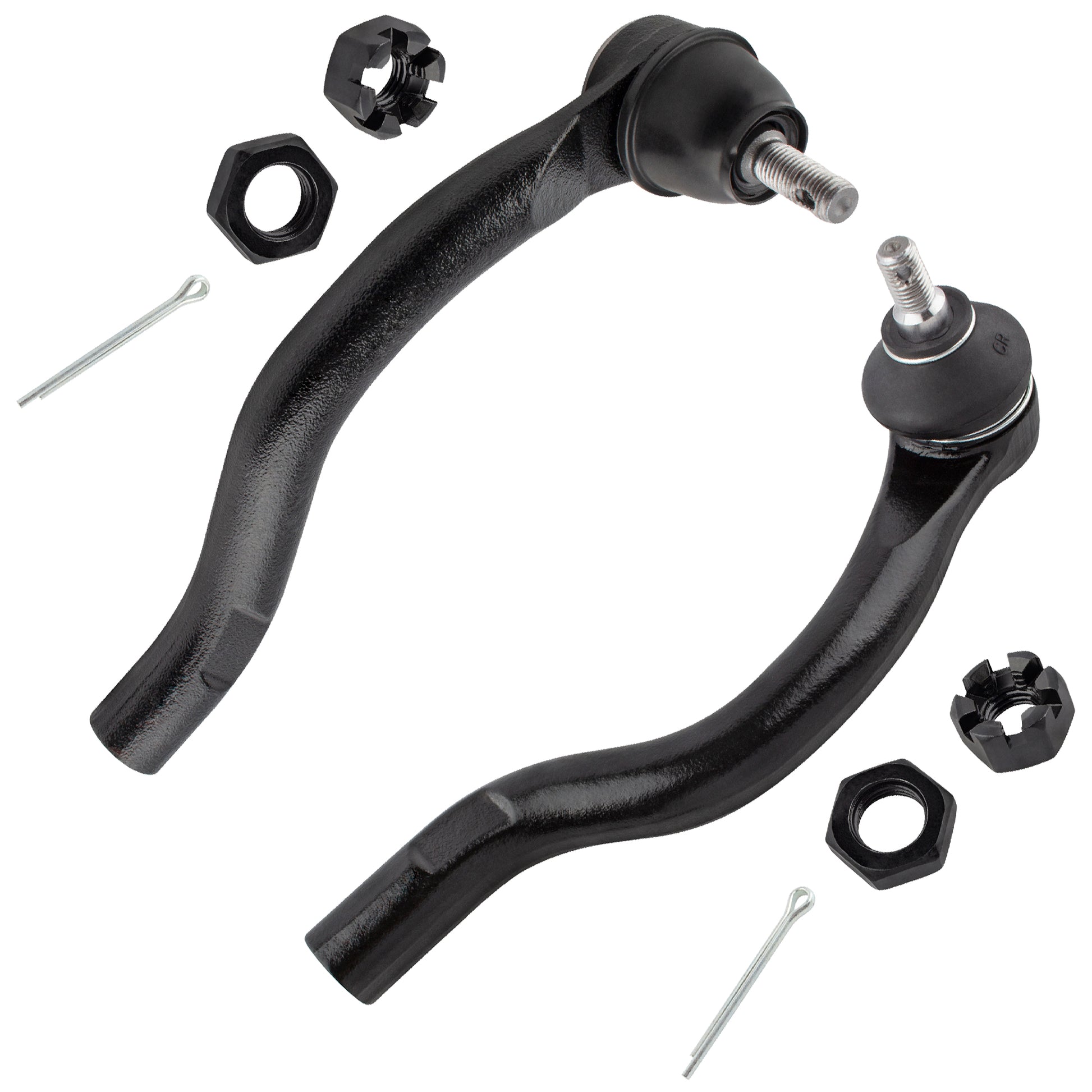 BOXI Set of 8 Front Sway Bar Link Lower Ball Joint Inner & Outer Tie Rod End Compatible for Honda — product photo 2