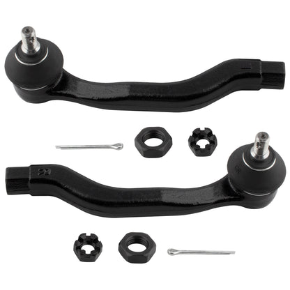 BOXI 4pcs Front Inner Outer Tie Rod Ends Fit for Honda CR-V 1997 1998 1999 2000 2001 Sport Utility — product photo 3
