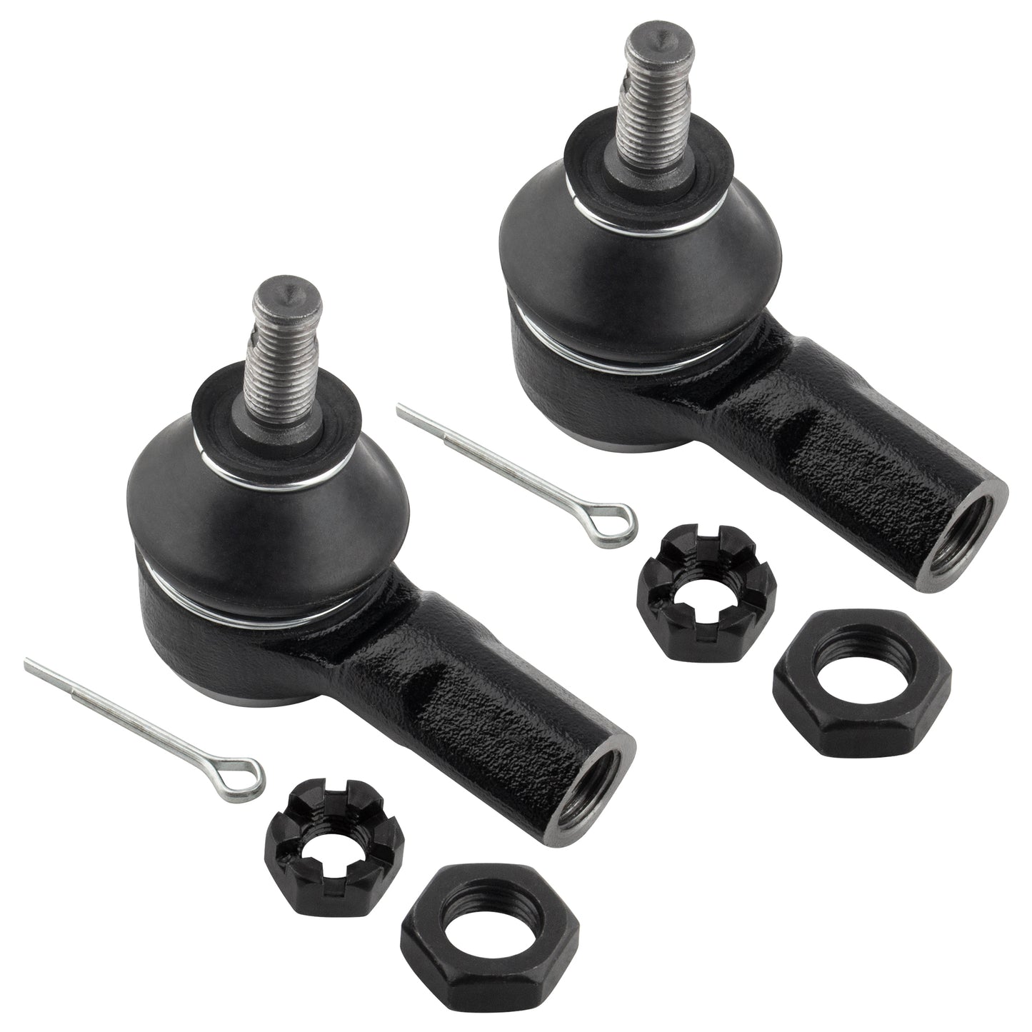 BOXI 2pcs Front Outer Tie Rod Ends Fit for Honda Civic 2001 2002 2003 2004 2005