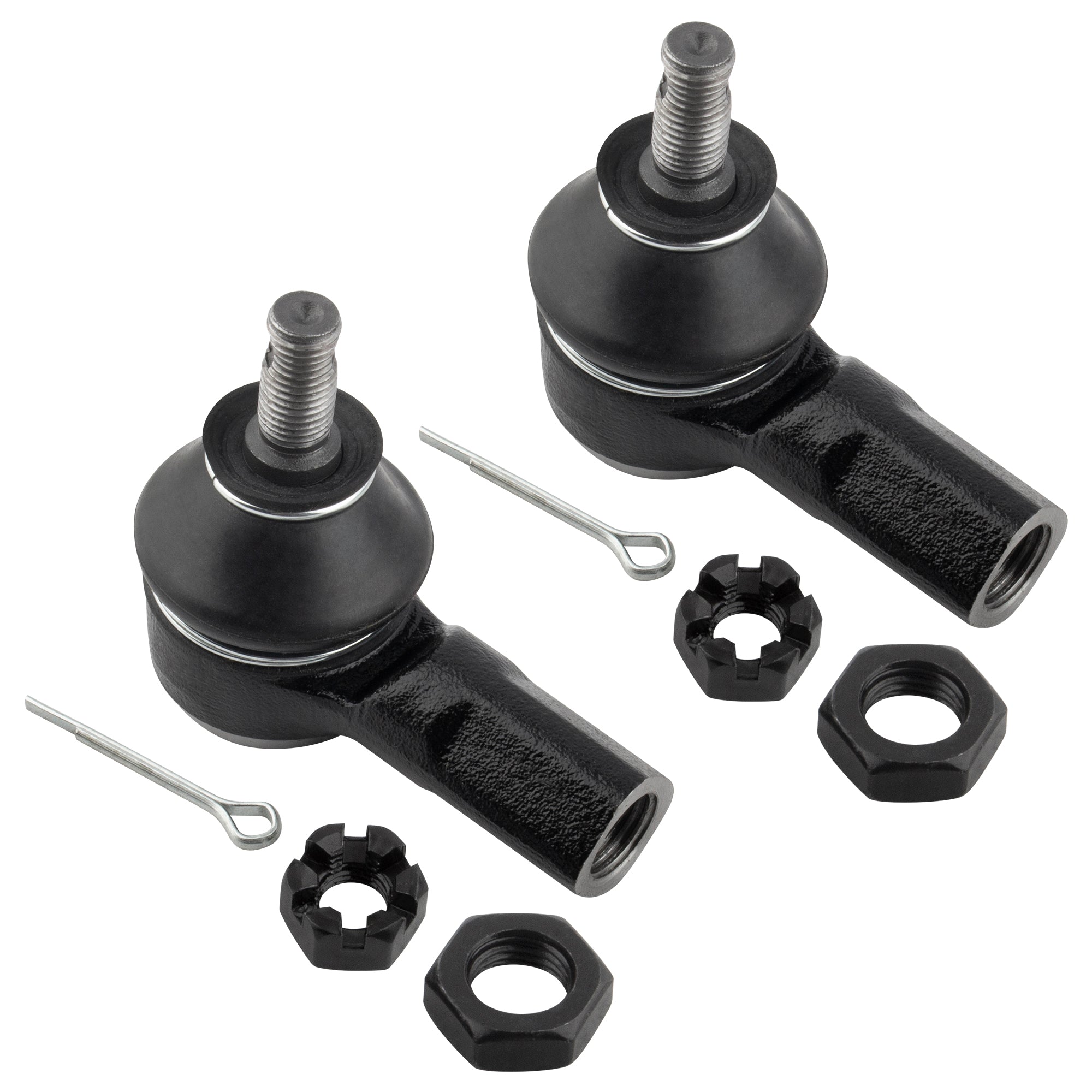 BOXI 2pcs Front Outer Tie Rod Ends Fit for Honda Civic 2001 2002 2003 2004 2005