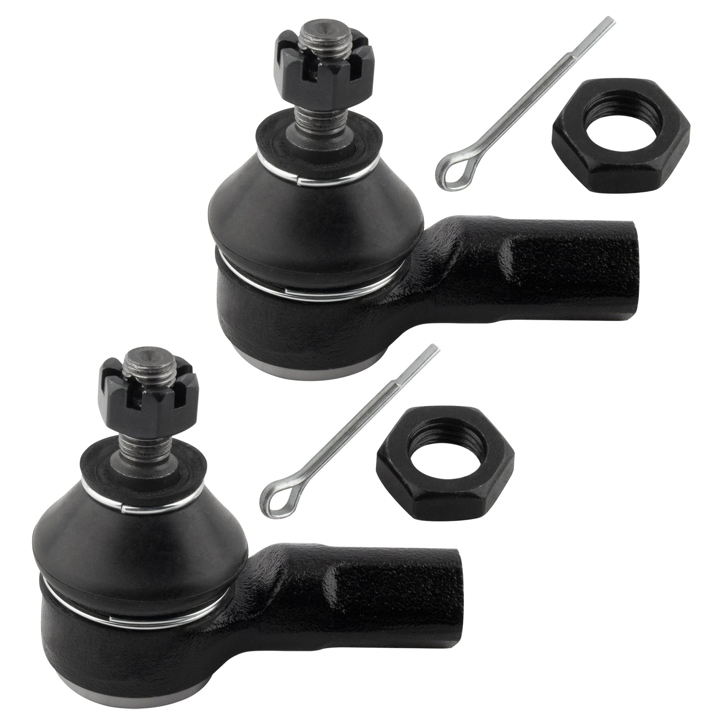 BOXI 2pcs Front Outer Tie Rod Ends Fit for Honda Civic 2001 2002 2003 2004 2005 — product photo 7