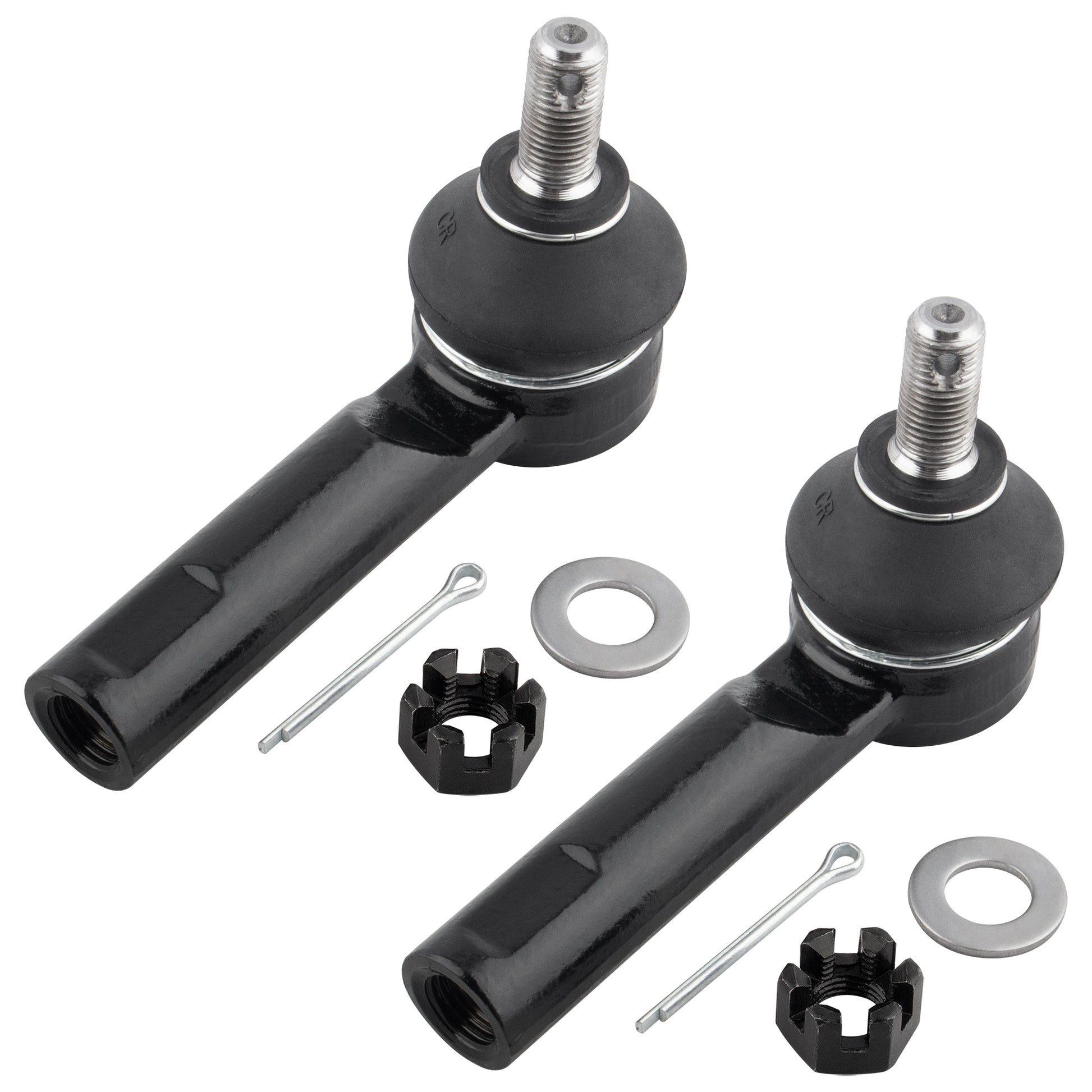 BOXI 2pcs Front Outer Tie Rod Ends Fit for Honda CR-V 2007 2008 2009 2010 2011