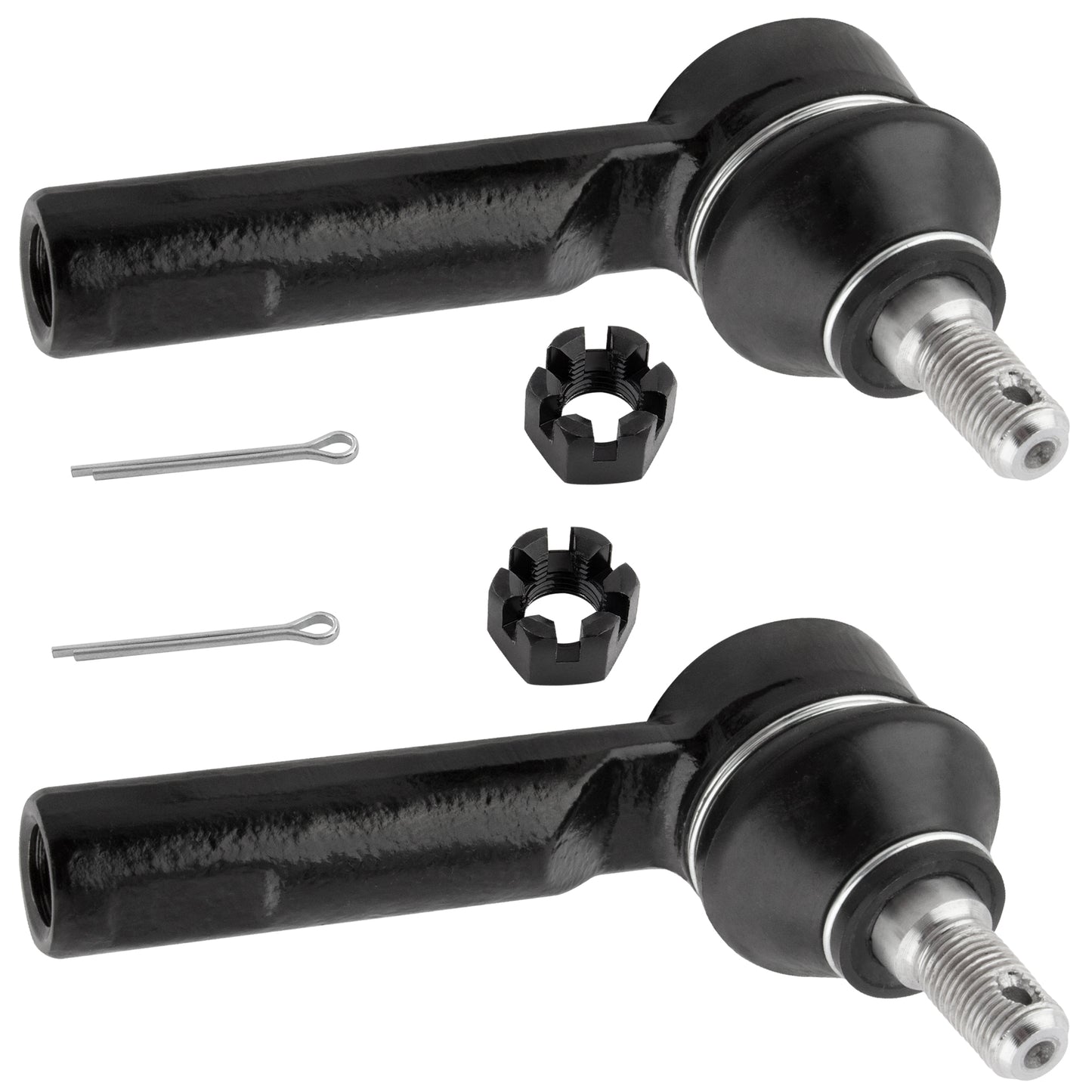 BOXI 4pcs Front Inner and Outer Tie Rod Ends Fit for Honda Odyssey 2002 2003 2004 Van 5-Door 3.5L V6 — product photo 4