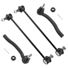 BOXI 4pcs Front Sway Bar End Links & Outer Tie Rods Fit for Acura MDX 2007 2008 2009 2010 2011 2012
