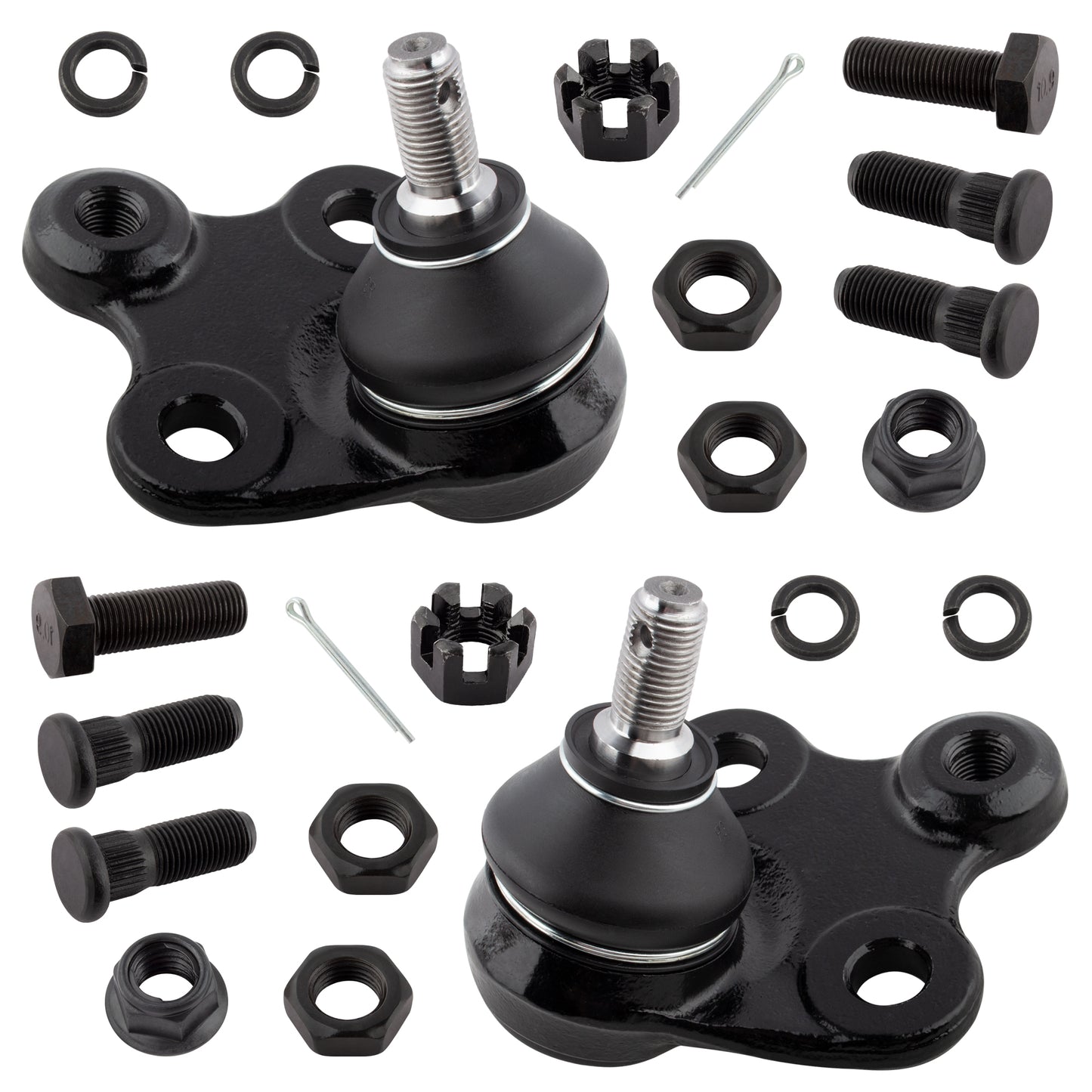 BOXI 10pcs Front & Rear Sway Bar Links + Inner & Outer Tie Rods+ Lower Ball Joints Fit for Honda — product photo 3