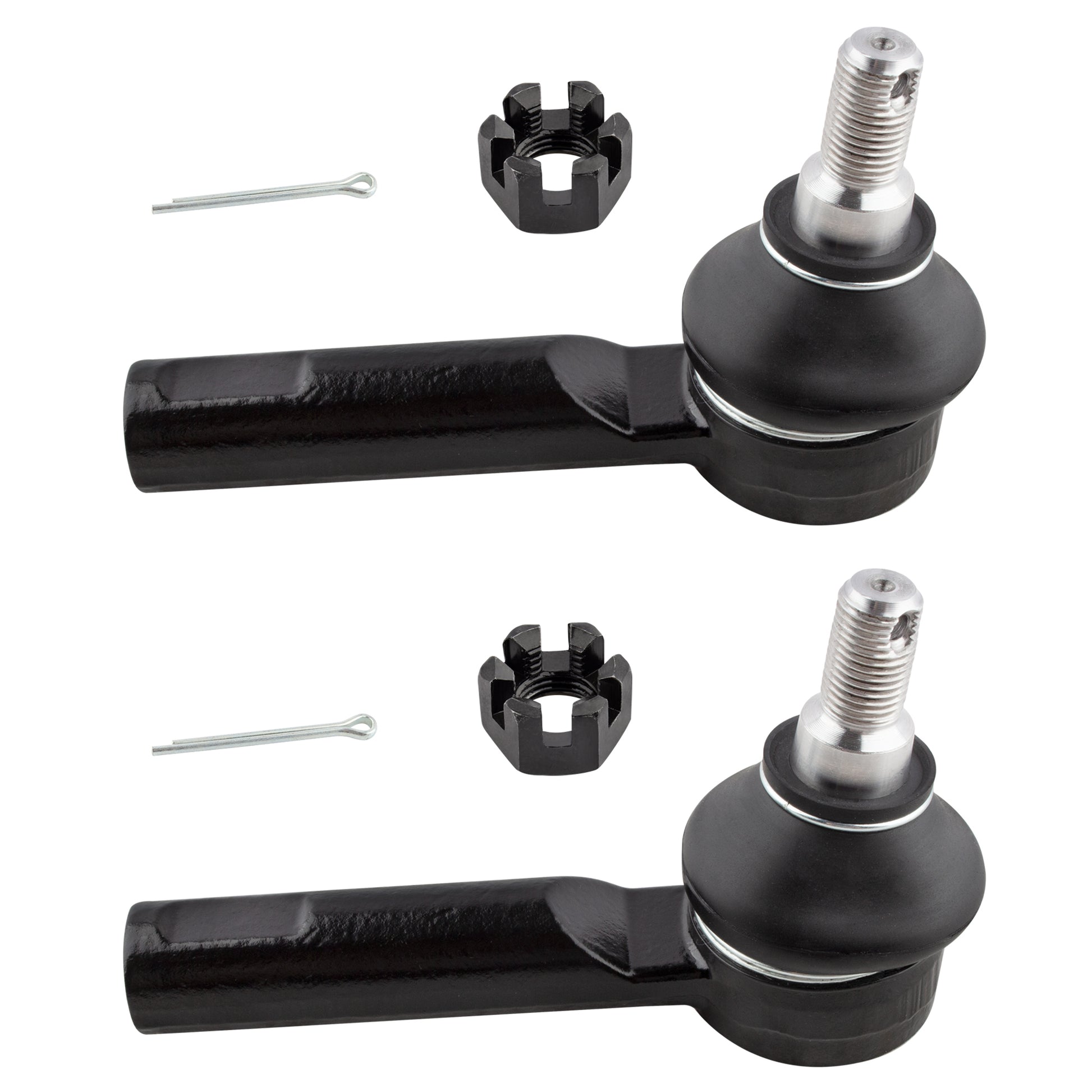 BOXI 2pcs Front Outer Tie Rod Ends Fit for Honda Odyssey 2011-2017 3.5L V6