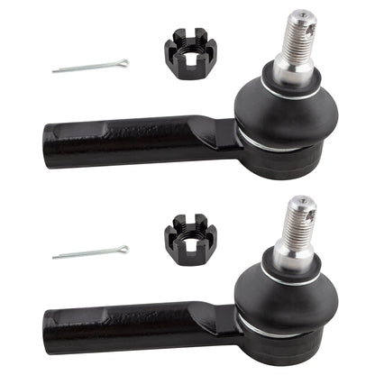 BOXI 2pcs Front Outer Tie Rod Ends Fit for Honda Odyssey 2011-2017 3.5L V6