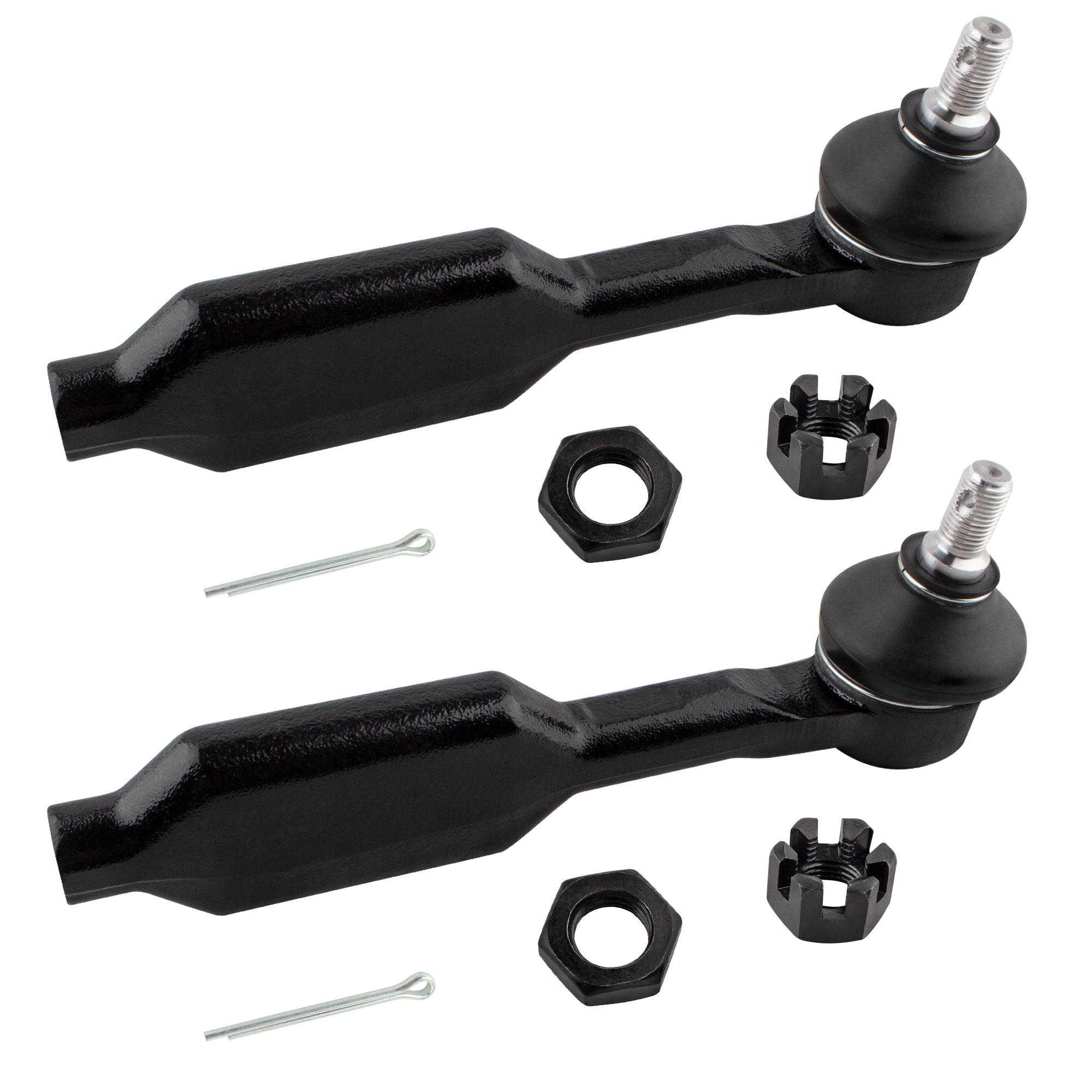 BOXI 2pcs Front Outer Tie Rods Ends Fit for Honda Odyssey 2005-2006