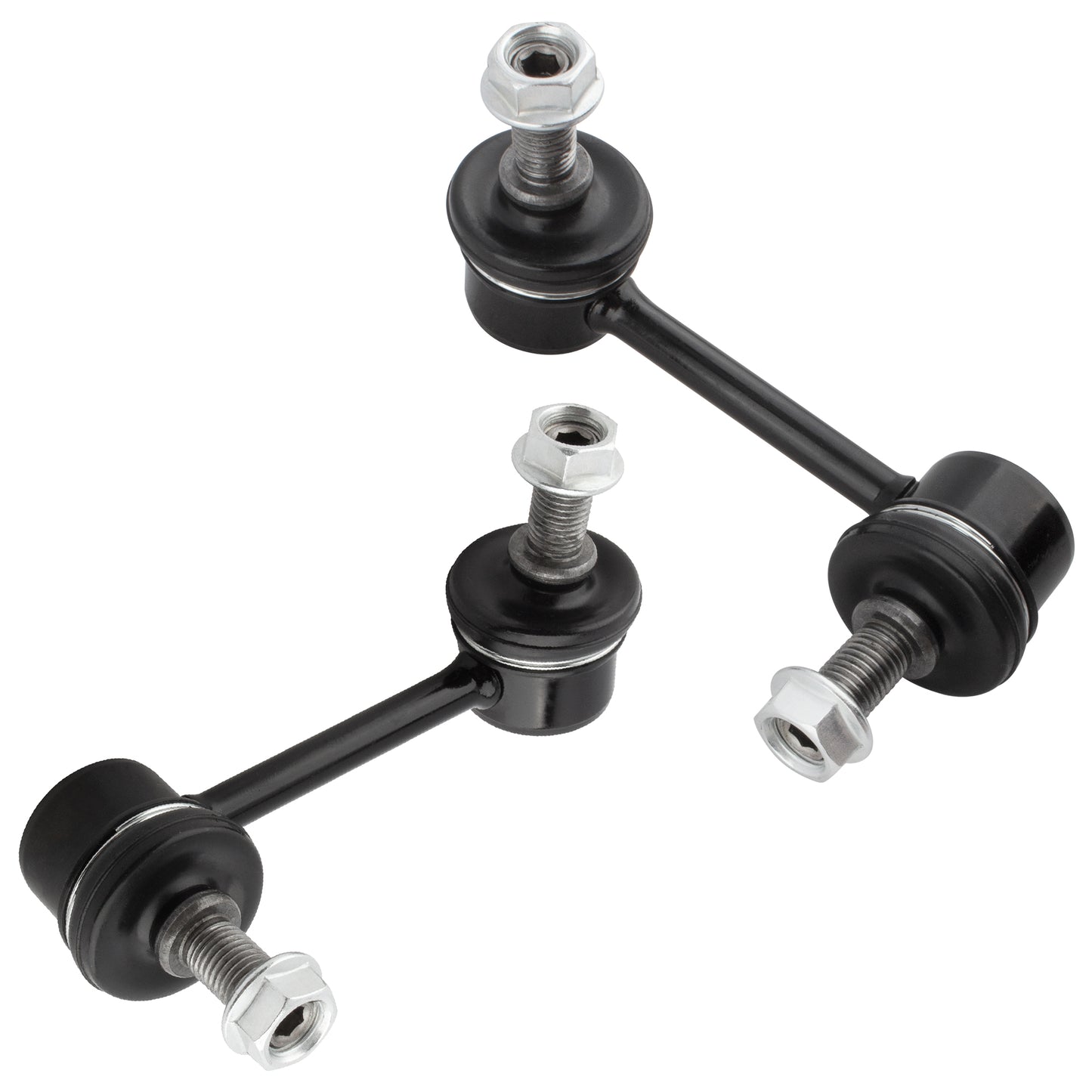 BOXI 8pcs Suspension Kit 2 Rear 2 Front Sway Bar 2 Outer 2 Inner Tie Rod End Fit For 2007-2011 — product photo 2