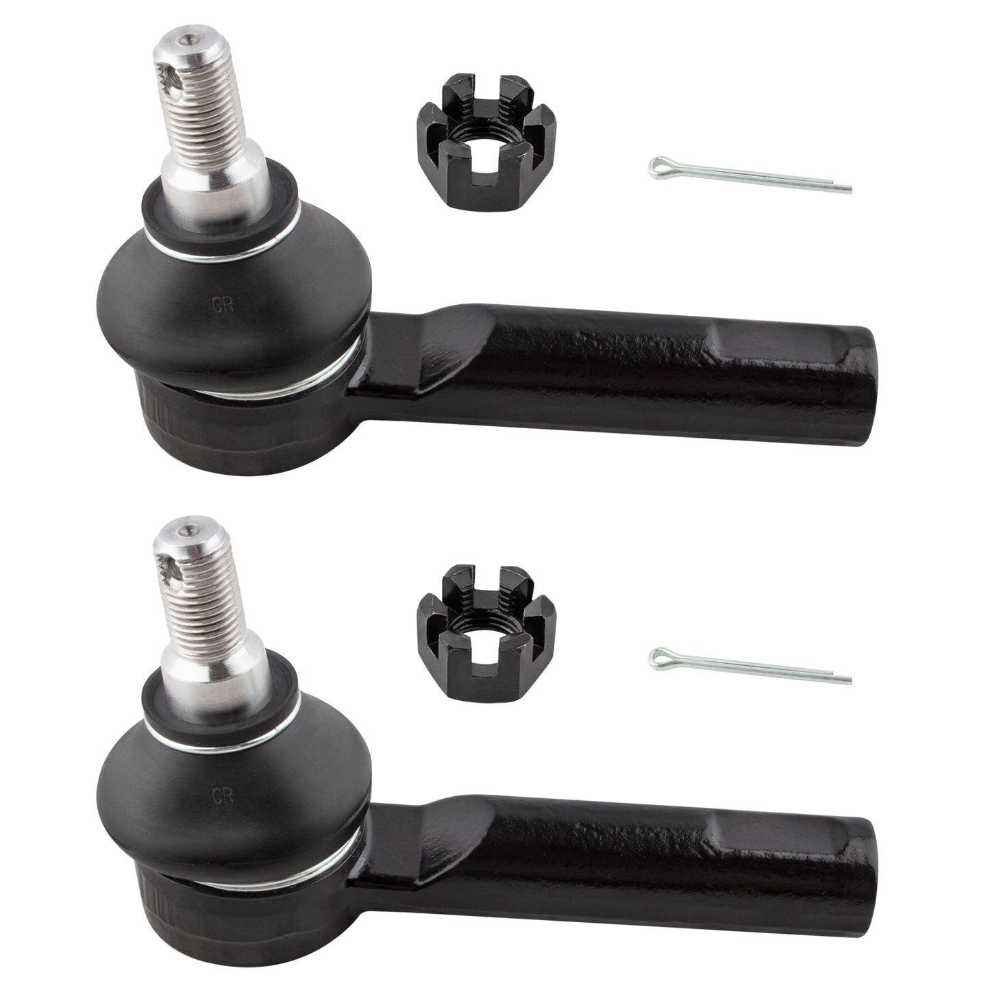 BOXI 4pcs Front Outer and Inner Tie Rod Ends Fit for Honda Ridgeline 2006-2014 Crew Cab Pickup — product photo 3