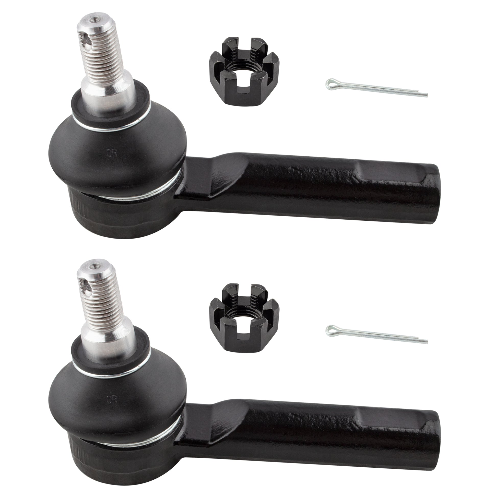 BOXI 4pcs Front Outer and Inner Tie Rod Ends Fit for Honda Ridgeline 2006-2014 Crew Cab Pickup — product photo 3