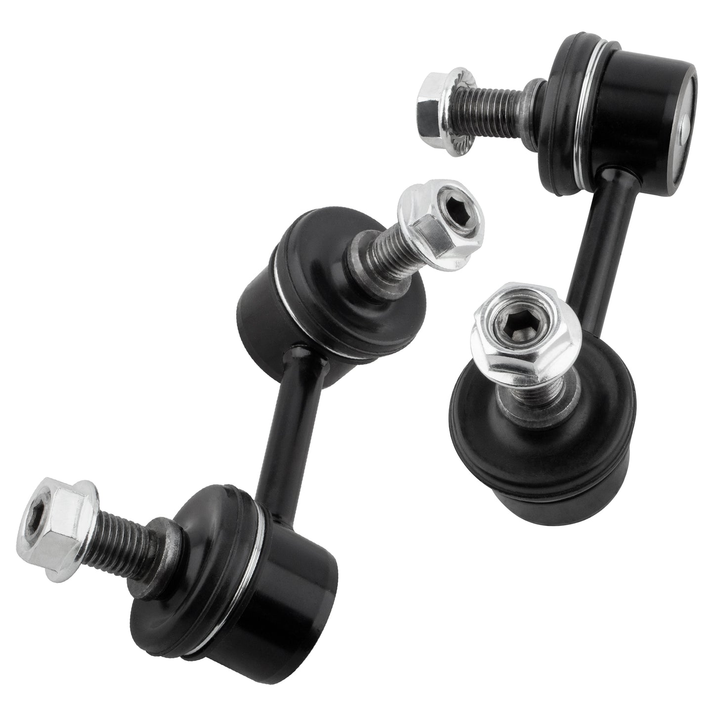 BOXI 8pcs Front & Rear Sway Bar End Link and Front Inner Outer TieRod Kit Fit for Honda Civic 2006 — product photo 2