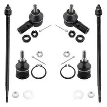 BOXI (Set of 6) Front Inner & Outer Tie Rod End Links + Lower Ball Joints Fit for Acura EL 2001