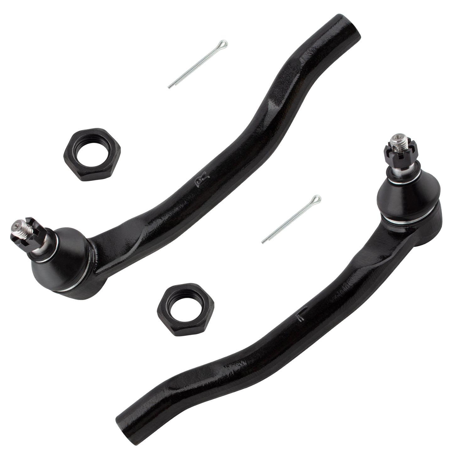BOXI 2pcs Front Outer Tie Rod Ends Fit for Acura CL 2001-2003
