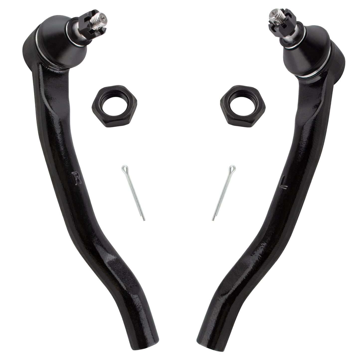 BOXI 2pcs Front Outer Tie Rod Ends Fit for Acura CL 2001-2003 — product photo 3