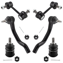 BOXI 6pcs Front Outer Tie Rods Sway Bars Lower Ball Joints Fit for Acura TSX 2009 2010 2011 2012