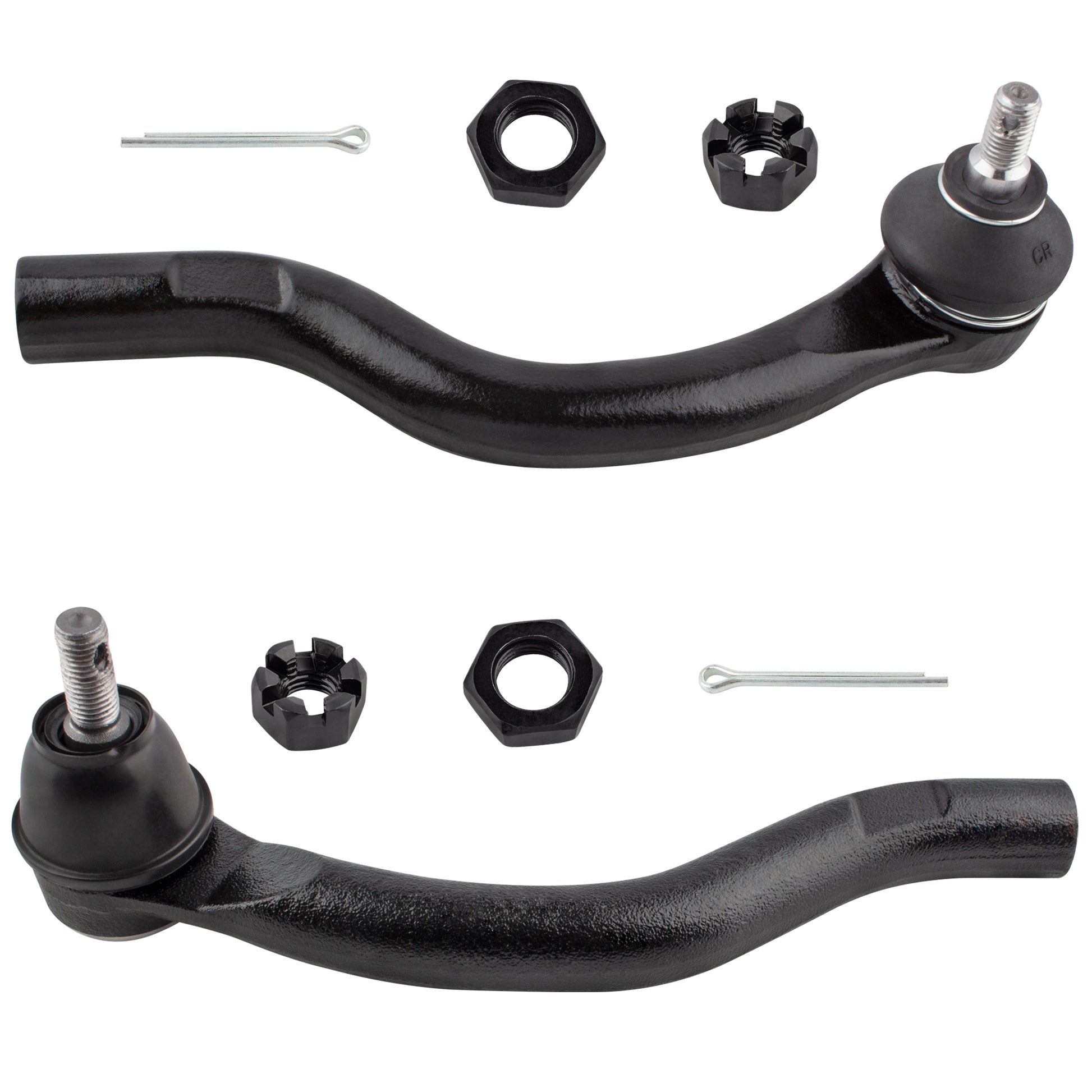 BOXI (Set of 6) Front Inner & Outer Tie Rods + Sway Bar End Link Fit for Honda Accord 2003 2004 — product photo 2