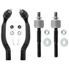 BOXI 4pcs Front Inner Outer Tie Rod Kit Fit for Acura CL 1997-1999