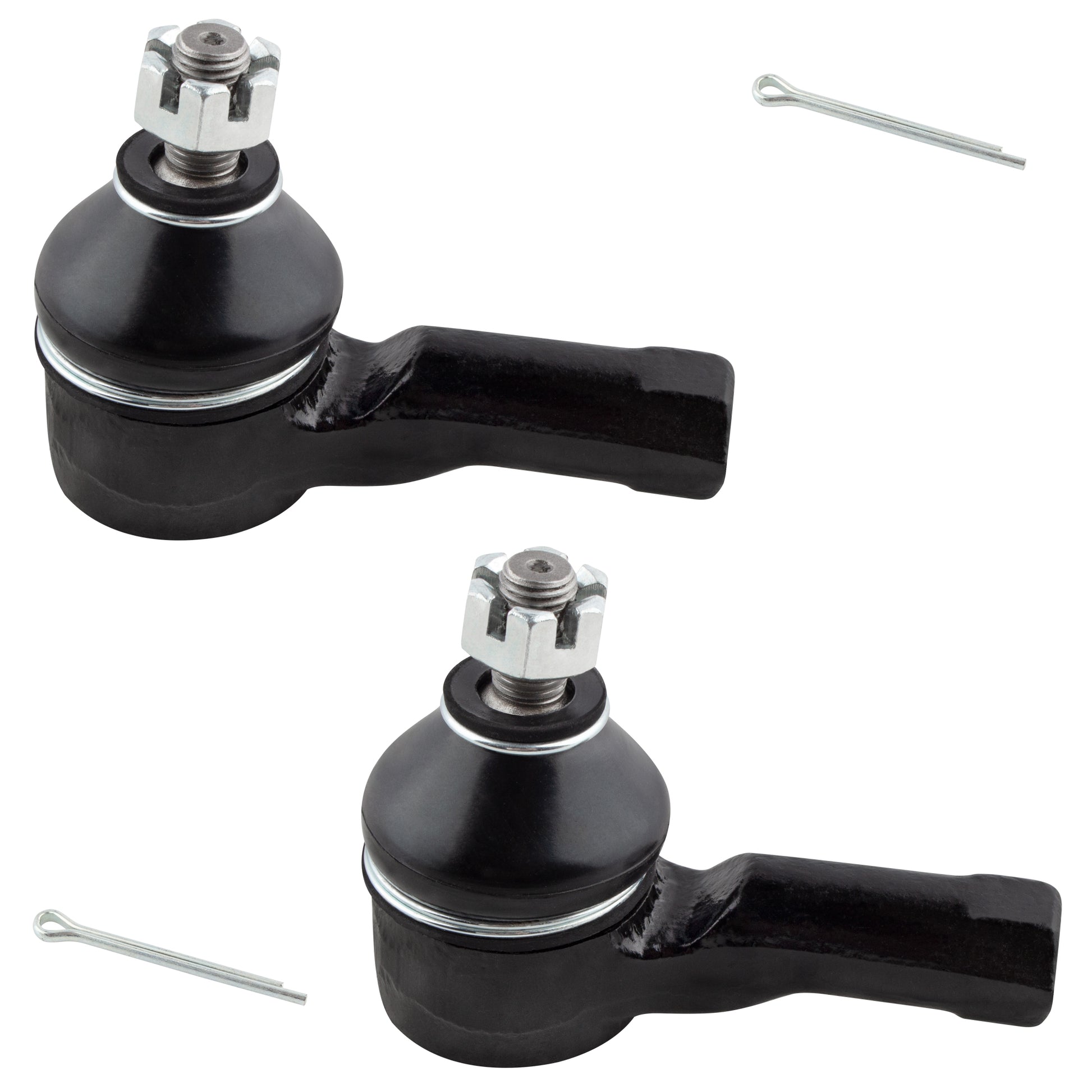 BOXI (Set of 4) 2x Front Inner Tie Rods + 2x Front Outer Tie Rods Fit for Acura Integra 1986 1987 — product photo 3