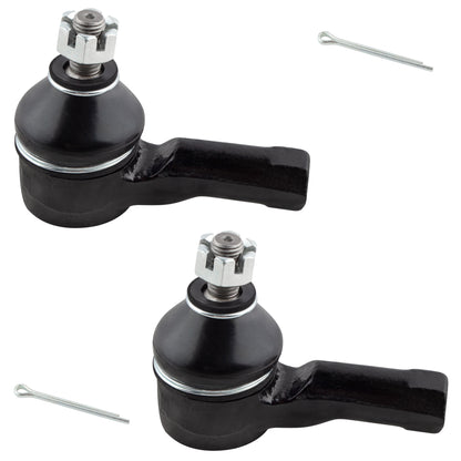 BOXI (Set of 4) 2x Front Inner Tie Rods + 2x Front Outer Tie Rods Fit for Acura Integra 1986 1987 — product photo 3