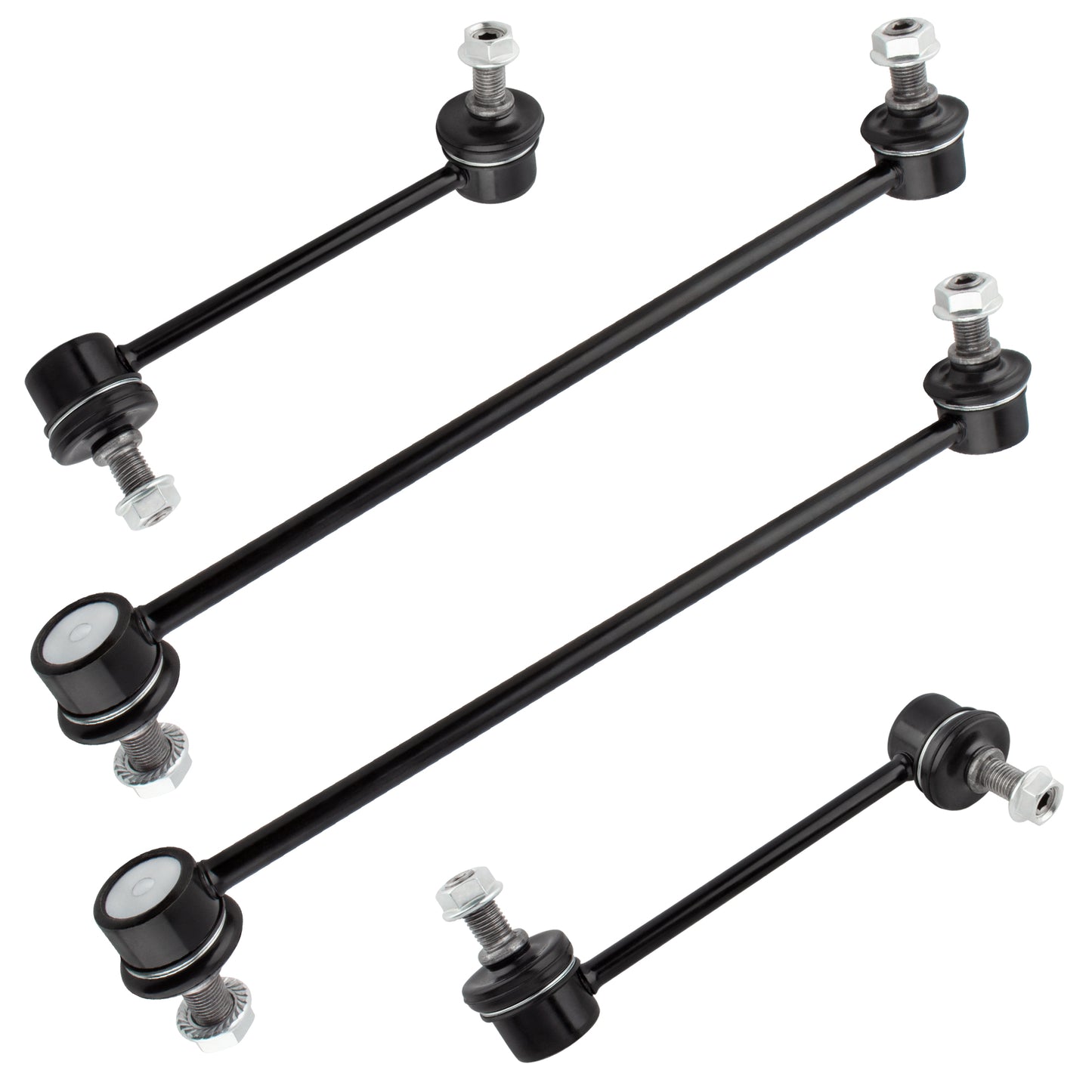 BOXI 4pcs Front & Rear Stabilizer Sway Bar End Links Fit for Acura Mdx 2001 2002 2003 2004 2005 2006