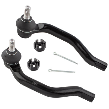 BOXI 2pcs Front Outer Tie Rod Ends Fit for Honda Civic 2006 2007 2008 2009 2010 2011 1.8L 2.0L l4