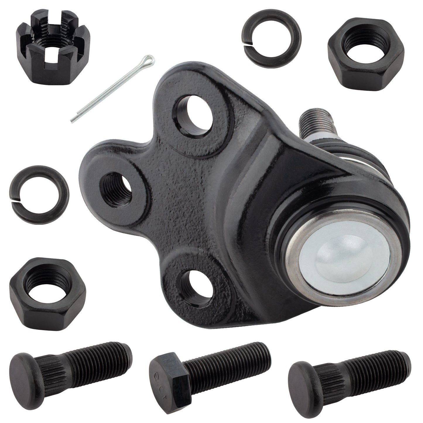 BOXI (Set of 4) Front Stabilizer Sway Bar End Links + Front Lower Ball Joints Suspension Kit — product photo 5