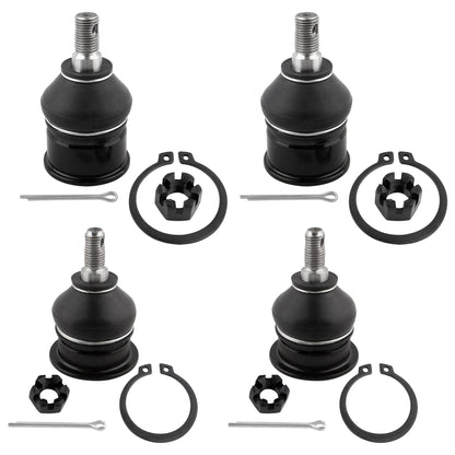 BOXI 4pcs Front Upper Lower Ball Joints Fit for Acura EL 1997-2000