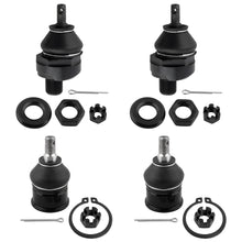 BOXI (Set of 4) Front Upper & Lower Ball Joints Suspension Kit Fit for Acura EL 1997-2000 Integra