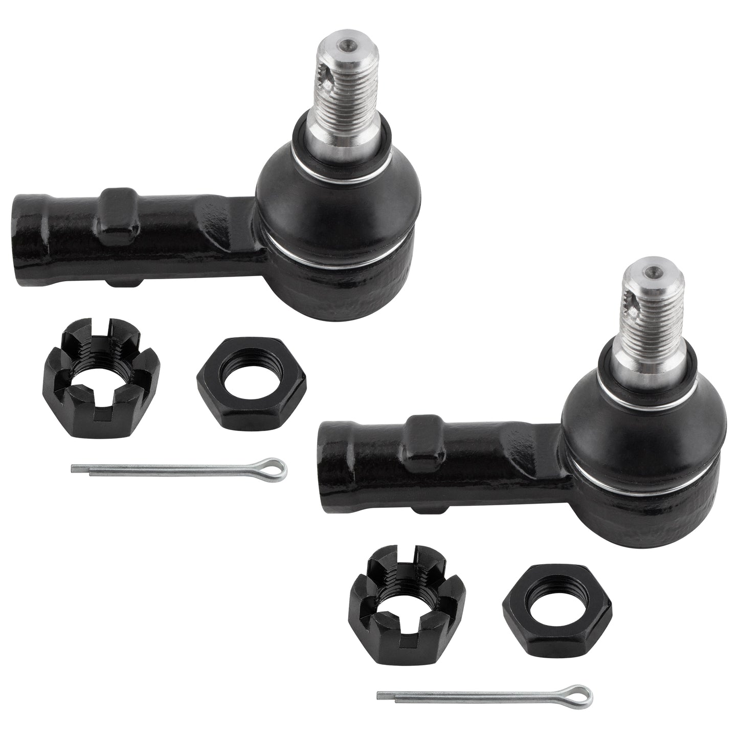 BOXI 4pcs Front Inner & Outer Tie Rod Set Fit for Acura SLX 1996-1999 — product photo 2