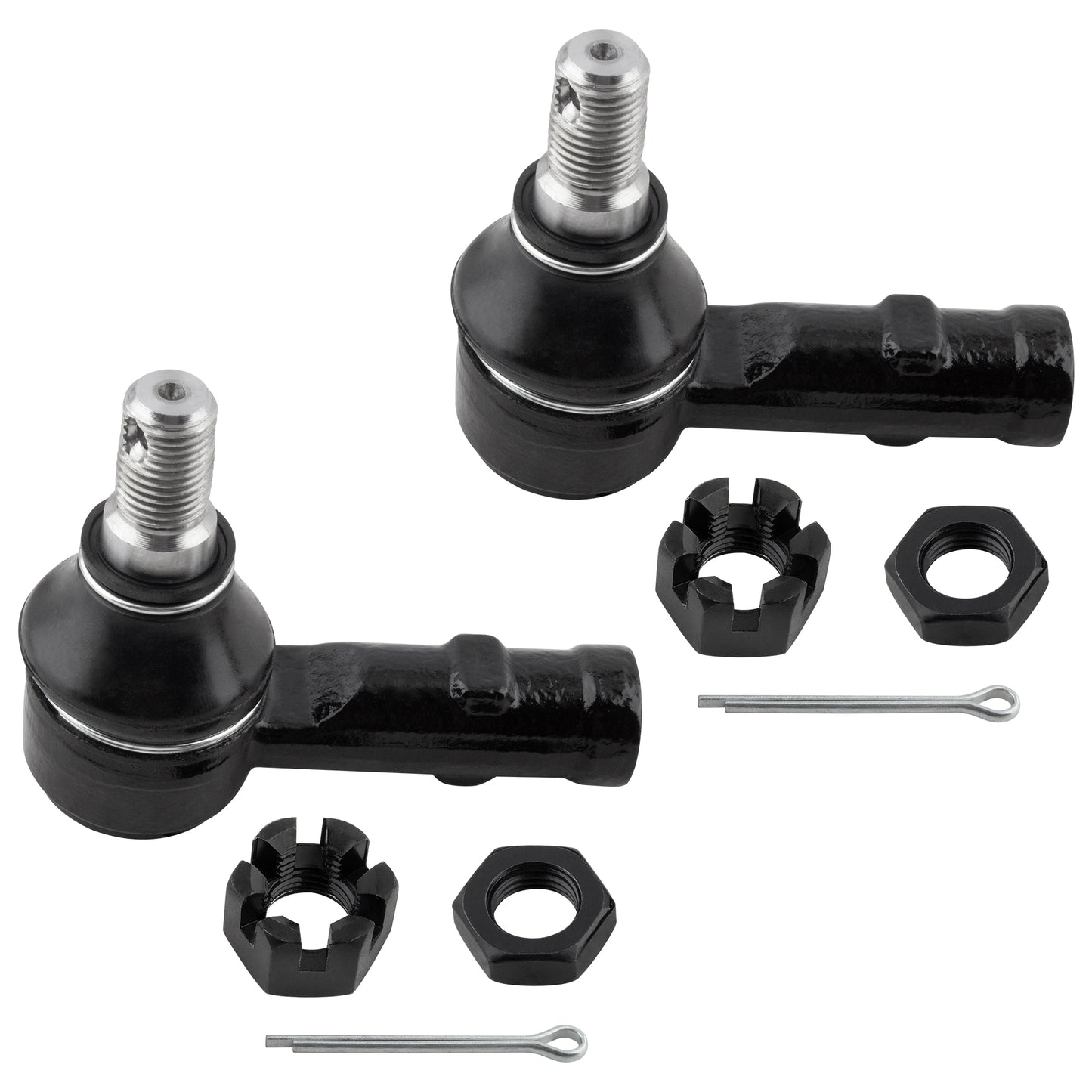 BOXI 4pcs Front Inner & Outer Tie Rod Set Fit for Acura SLX 1996-1999 — product photo 3